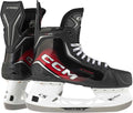 CCM JETSPEED 870 Senior Schlittschuhe - Größe 8 entsprechend EU43 - Kunststoff mit Polypropylen Sohle - Schnürung und 2,3 kg Gewicht für Eishockey