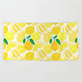 Lemon Harvest Strandtuch 31 x 51 Zoll - Baumwolle in Variante B909 - Modernes Badetuch als Einzelstück - Für Strand Pool Urlaub und Freizeit