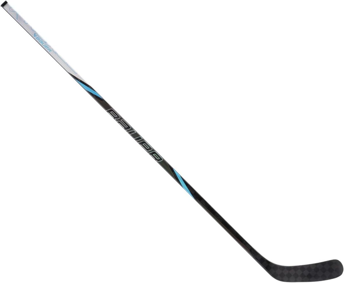 Bauer Nexus Tracer Junior Eishockey Schläger 54 Zoll - 50 Flex mit linker Handstellung - Carbon Verbundmaterial in Schwarz - Hockeyschläger für Kinder