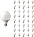 SILAMP G95 LED Globe Leuchtmittel - 40 E27 Lampen mit 12 W für 220 V - Warmweißes Licht von 2300 bis 3500 K mit 300 Grad Abstrahlung - Wasserfeste Beleuchtung für passende Bereiche