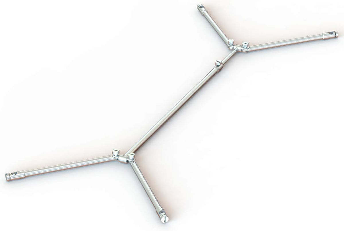 Chub Precision Lite Pod Base CSSL080 - Edelstahlbasis für Rod Pod - Rutenauflage für Karpfenruten - Für stabile Organisation beim Karpfenangeln am Ufer