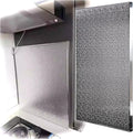 HIFRQVVC Hitzeschutzplatte für Kühlschrank - Aluminium Wärmeschutz 110 x 50 cm für Küchenbereiche - Großflächige Isolierplatte gegen Wärmeeinwirkung - Für Kühlschrank und angrenzende Geräte