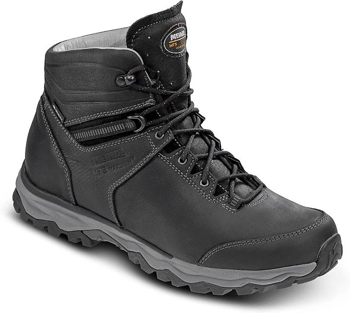 Meindl Vakuum Walker GTX Wanderstiefel - Schwarz aus Leder mit wasserfester Konstruktion - Gummisohle und Schnürverschluss - Für Wandern Freizeit und ganzjährige Outdoor Touren