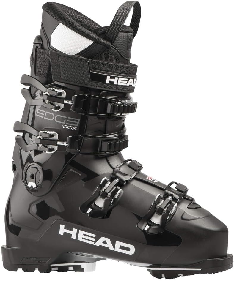 HEAD Edge 90X HV GW Skischuhe Größe 28.5 - Schwarz im modernen Alpinski Design - High Volume Passform - Skistiefel für Ski Alpin