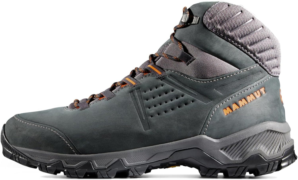 Mammut Mercury IV Mid LTH Herren Wanderschuhe - Leder Konstruktion mit Polyester Außenmaterial - Vibram Sohle und Kurzschaft - Für Trekking Wandern und Outdoor Freizeit