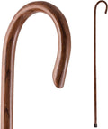 Handgefertigter Trekkingstock - Wanderstock aus leichter roter Eiche - 139 Komma 7 cm Länge für Damen und Herren - Hergestellt in den USA