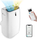 SOARS mobile Klimaanlage 16000 BTU - 4,7 kW für Räume bis 50 m2 mit Abluftschlauch - Kühlen Heizen Ventilieren und Entfeuchten - WiFi App Fernbedienung und 24 Stunden Timer