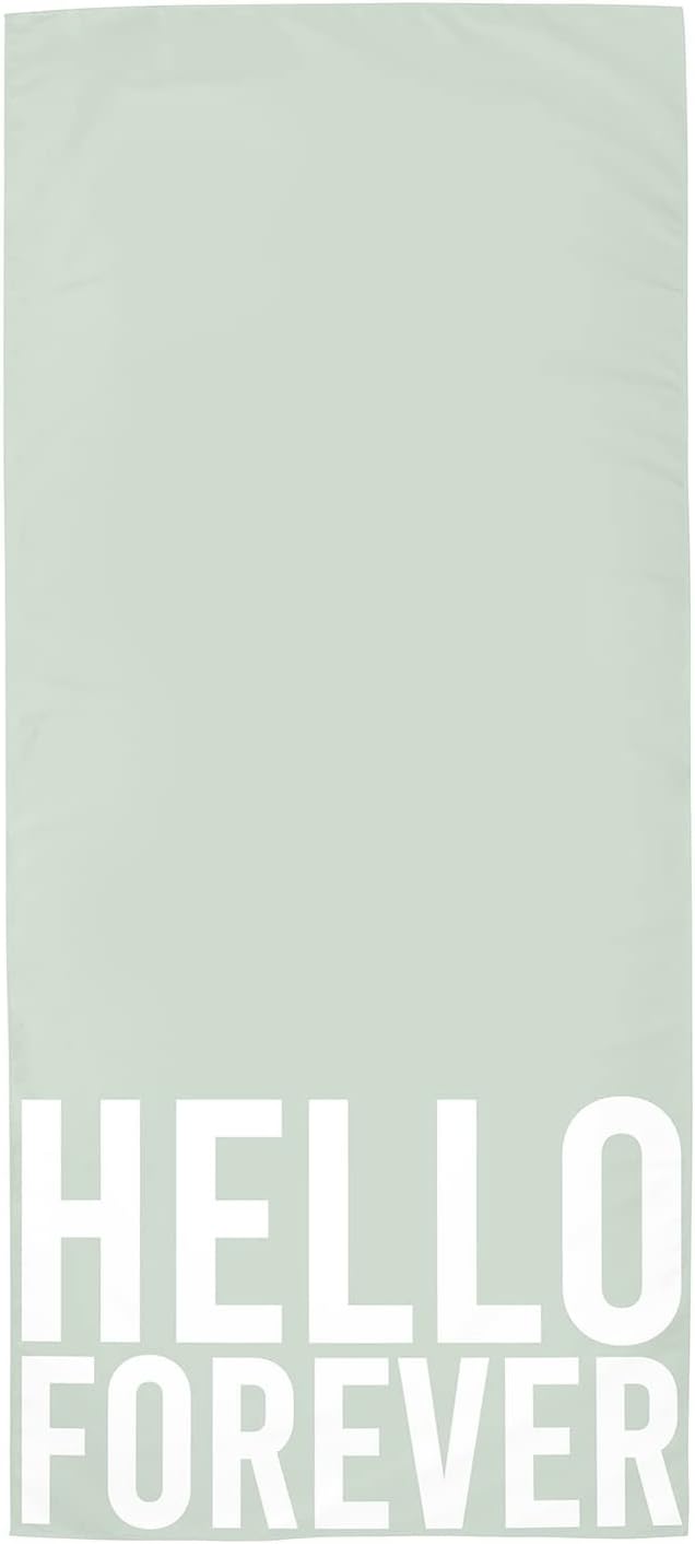 Santa Barbara Design Studio Wedding Collection Strandtuch - Übergroß und schnelltrocknend aus Mikrofaser - Hello Forever Design - 198,1 x 88,9 cm für Strand Pool und Reisen