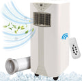 Syntrox Fresco mobiles Klimagerät 9000 BTU - Kühlung und Entfeuchtung mit Schnellkühlung - Fernbedienung Timer und Schlafmodus - Weißes Klimagerät mit R290 und 65 dB