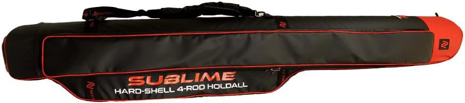 Nytro NTR Sublime Rod Holdall - Futteral für sechs Angelruten bis 1 Komma 95 m - Mehrfarbige Unisex Ausführung mit 600 g - Für Transport und Aufbewahrung