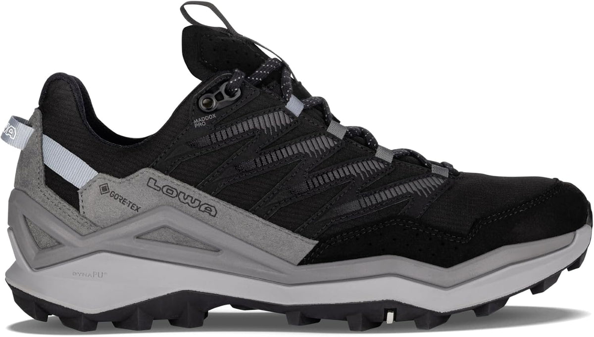LOWA Maddox Pro GTX LO Ws Damen Wanderschuhe - Synthetik mit Schnürung - Gummisohle und niedrige Bauform - Für Wandern Trekking Freizeit und Outdoor Aktivitäten