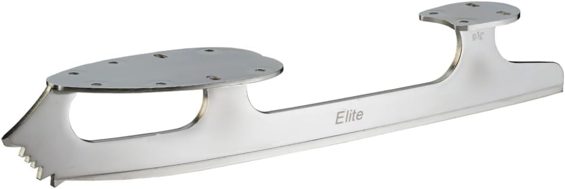L'Estel Skates Jackson TB 105 Elite Kufen - Metallic aus Stahl - Größe 10 0 0 für Eiskunstlauf - Unisex Eislaufkufen für Training und technische Programme