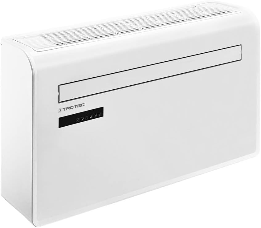 TROTEC PAC W 2650 SH Wandklimaanlage - 9000 BTU und 2,6 kW für Räume bis 34 m2 - Heizen Kühlen Inverter WiFi App und R290 - Weißes Monoblockgerät ohne Außengerät