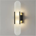 LED Wandleuchte 50 cm Schwarz - Klassische Wandlampe für Flur und Schlafzimmer - Dekorative Beleuchtung für Wohnzimmer - Elegante Leuchte für vielseitige Innenbereiche